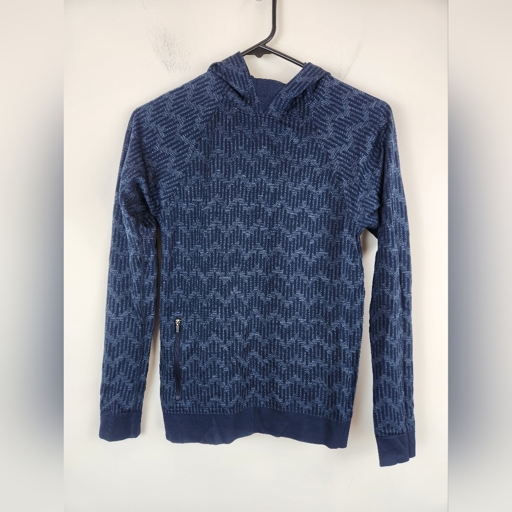 Lululemon Rest Less Hoodie Womens Xs/S Blue.
